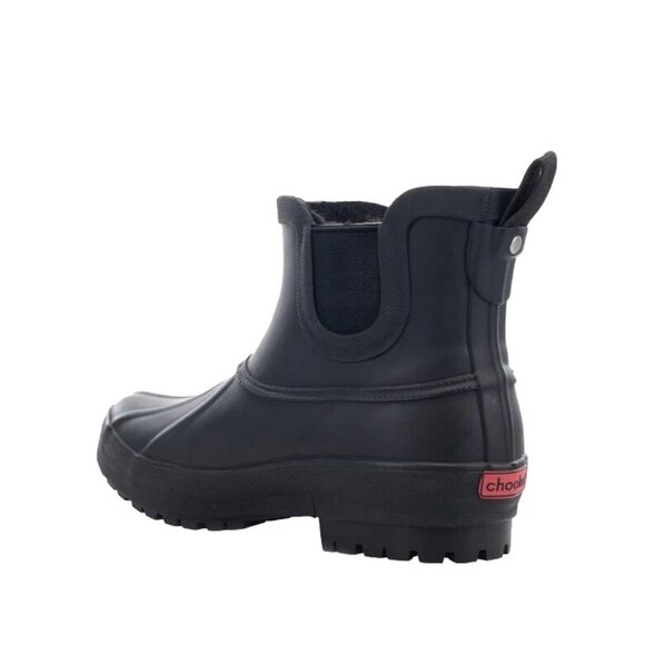 CHOOKA Rain Boots Chelsea 6 Duck Outdoor Faux Fur Shoes Waterproof Ankle Booties - Picture 8 of 14